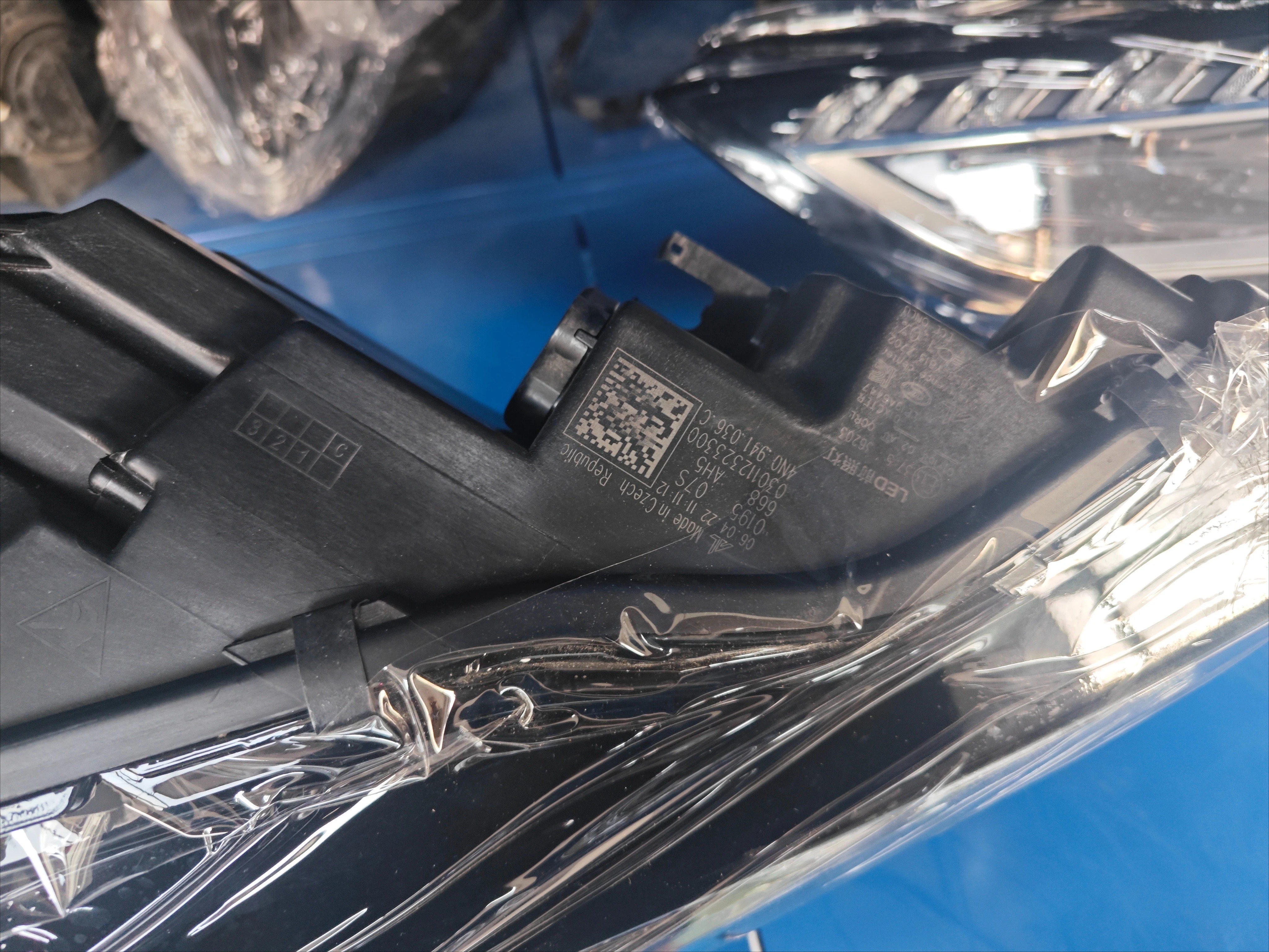 4N0941035C 4N0941036C Original Car Disassembly Original Led Matrix Headlights With Computer Module for  A8 D5 S8 Horch